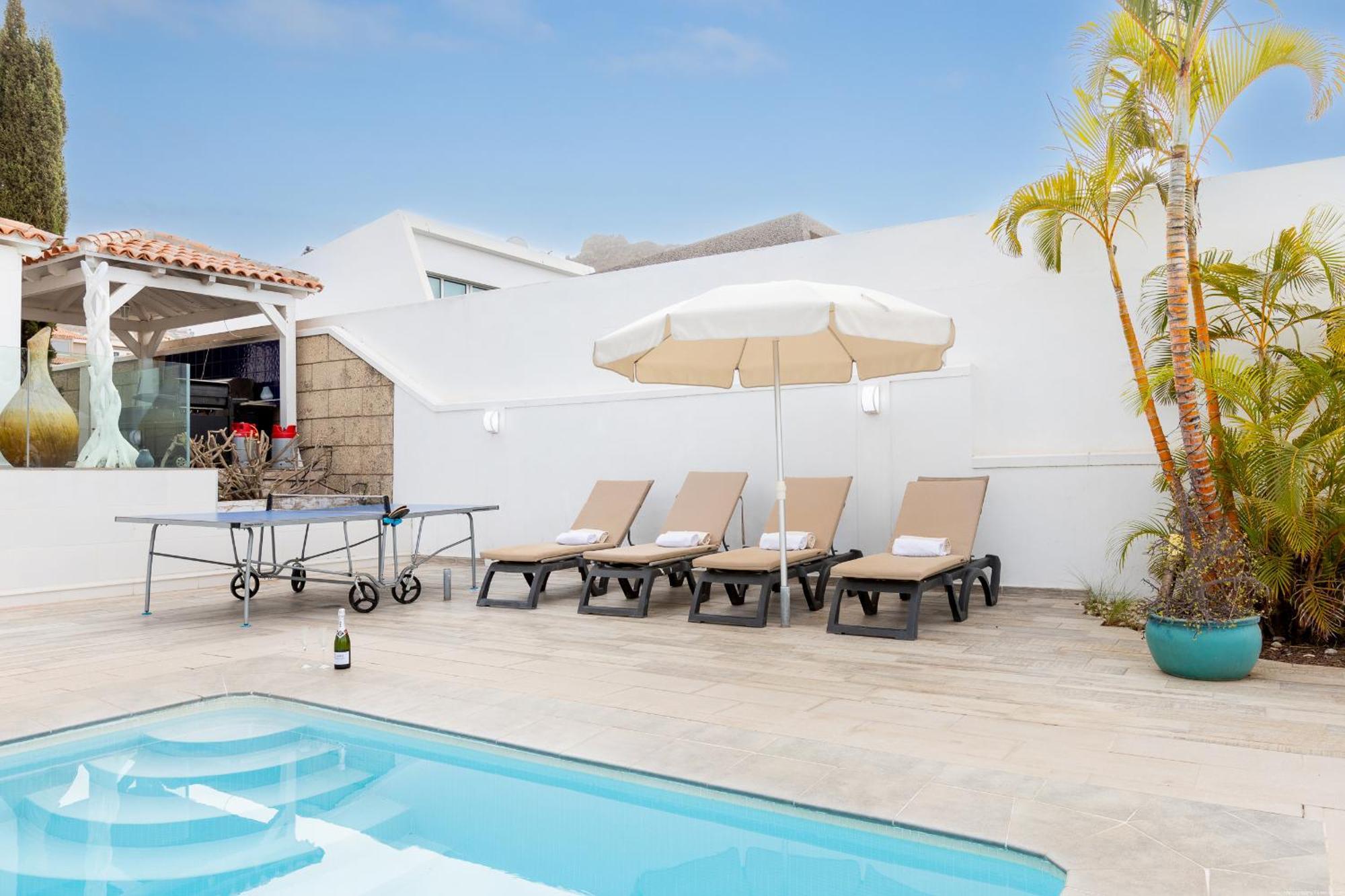 Villa Ocean Palm, Heated Pool! Costa Adeje  Extérieur photo